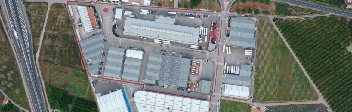 Imagen aérea de empresas